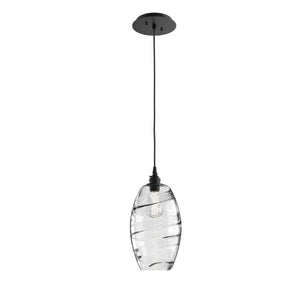 Hammerton Studio - LAB0035-01-MB-OC-C01-E2 - One Light Pendant - Ellisse - Matte Black