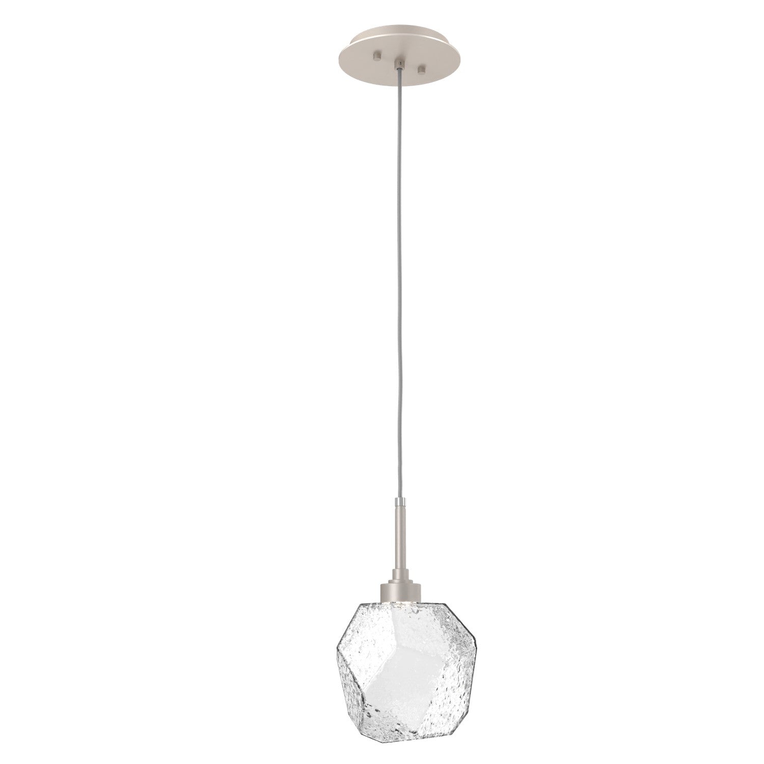 Hammerton Studio - LAB0039-01-BS-C-C01-L3 - LED Pendant - Gem - Beige Silver