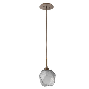 Hammerton Studio - LAB0039-01-FB-S-C01-L3 - LED Pendant - Gem - Flat Bronze