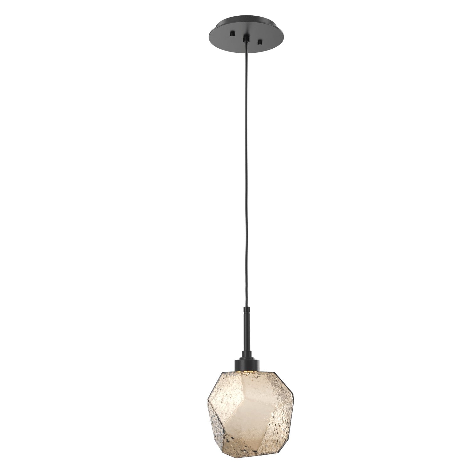 Hammerton Studio - LAB0039-01-MB-B-C01-L3 - LED Pendant - Gem - Matte Black