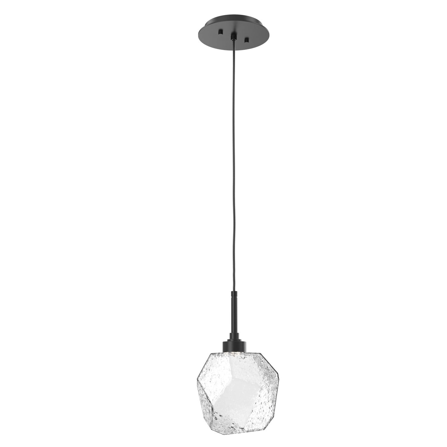 Hammerton Studio - LAB0039-01-MB-C-C01-L3 - LED Pendant - Gem - Matte Black