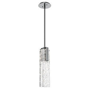 Hammerton Studio - LAB0061-17-GM-GC-001-L3 - LED Pendant - Glacier - Gunmetal