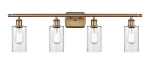 Innovations - 516-4W-BB-G802 - Four Light Bath Vanity - Ballston - Brushed Brass