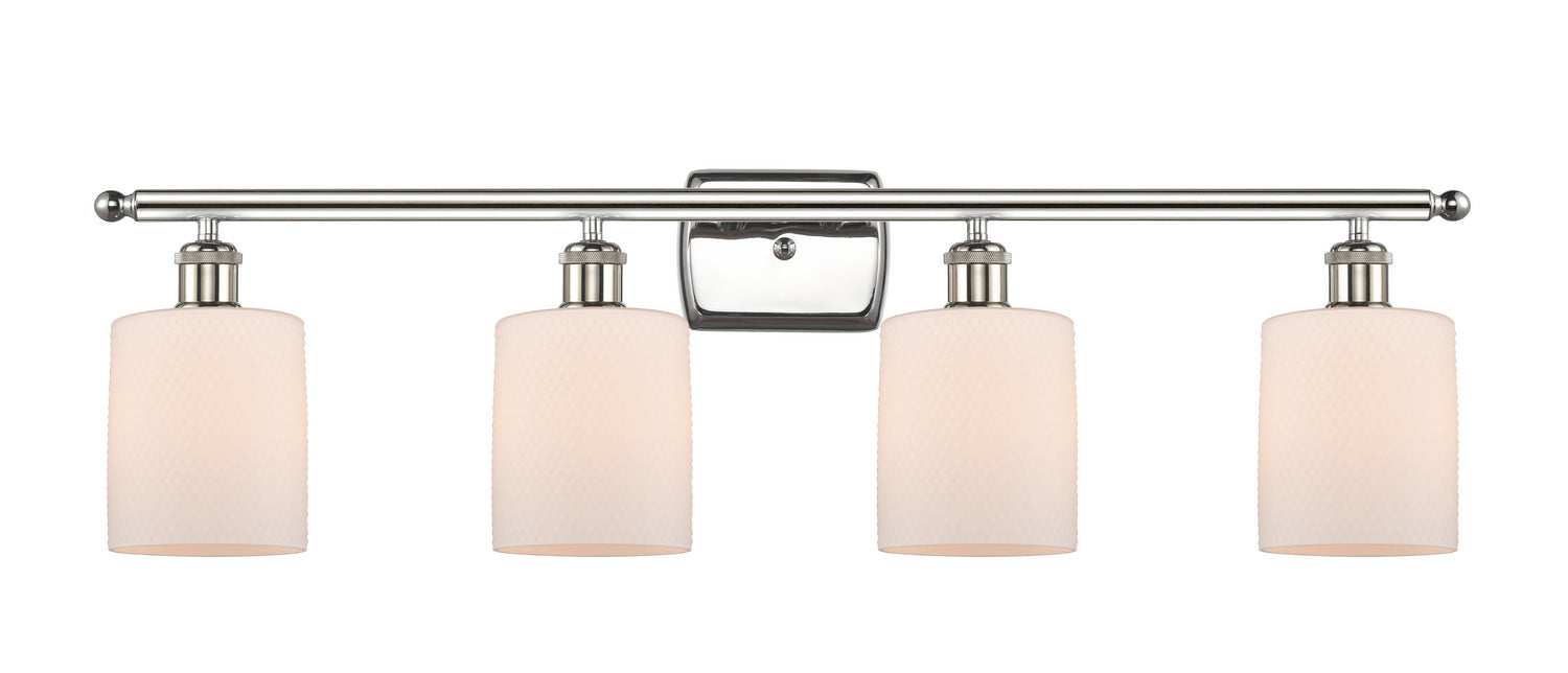 Innovations - 516-4W-PN-G111 - Four Light Bath Vanity - Ballston - Polished Nickel