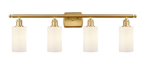 Innovations - 516-4W-SG-G801 - Four Light Bath Vanity - Ballston - Satin Gold