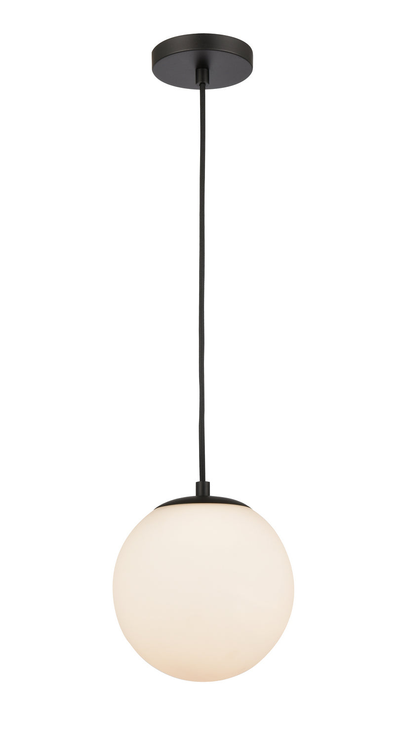 Innovations - 608-BK-W - One Light Mini Pendant - Auralume - Matte Black