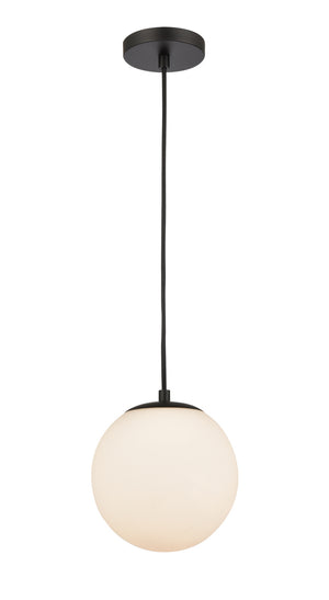 Innovations - 608-BK-W - One Light Mini Pendant - Auralume - Matte Black