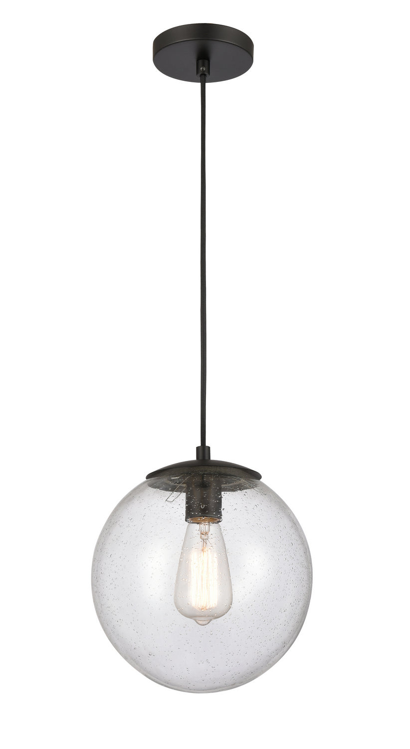 Innovations - 610-BK-SDY - One Light Mini Pendant - Auralume - Matte Black