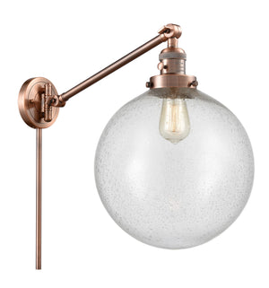 Innovations - 237-AC-G204-12-LED - LED Swing Arm Lamp - Franklin Restoration - Antique Copper