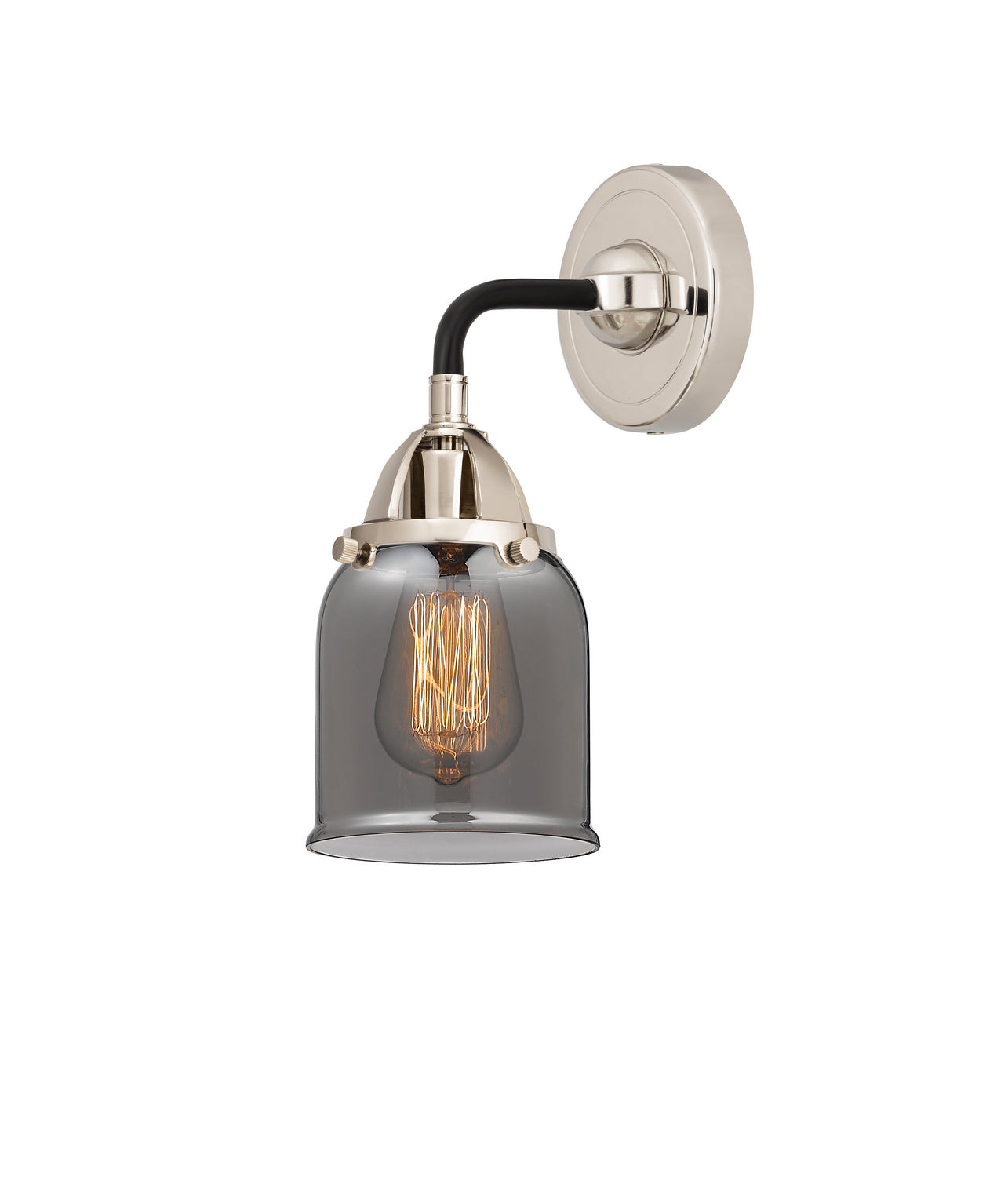 Innovations - 288-1W-BPN-G53 - One Light Wall Sconce - Nouveau 2 - Black Polished Nickel