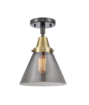 Innovations - 447-1C-BAB-G43 - One Light Flush Mount - Caden - Black Antique Brass