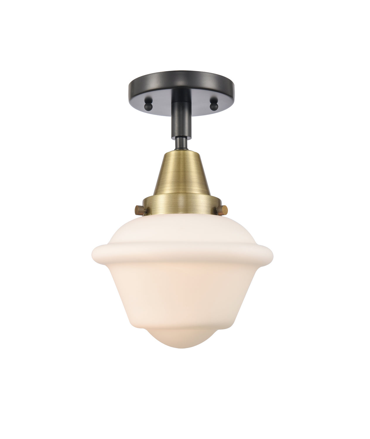 Innovations - 447-1C-BAB-G531 - One Light Flush Mount - Caden - Black Antique Brass