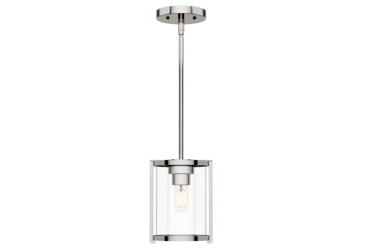 Hunter - 19004 - One Light Pendant - Astwood - Polished Nickel