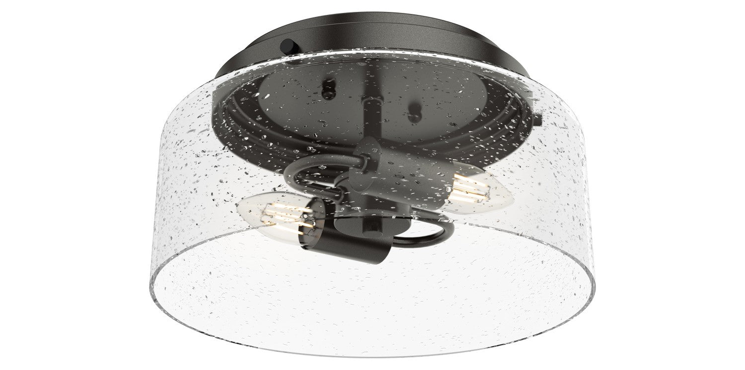 Hunter - 19015 - Two Light Flush Mount - Hartland - Noble Bronze