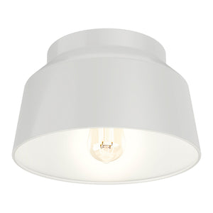 Hunter - 19022 - One Light Flush Mount - Cranbrook - Dove Grey
