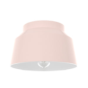 Hunter - 19172 - One Light Flush Mount - Cranbrook - Blush Pink