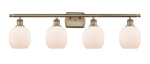 Innovations - 516-4W-AB-G101 - Four Light Bath Vanity - Ballston - Antique Brass