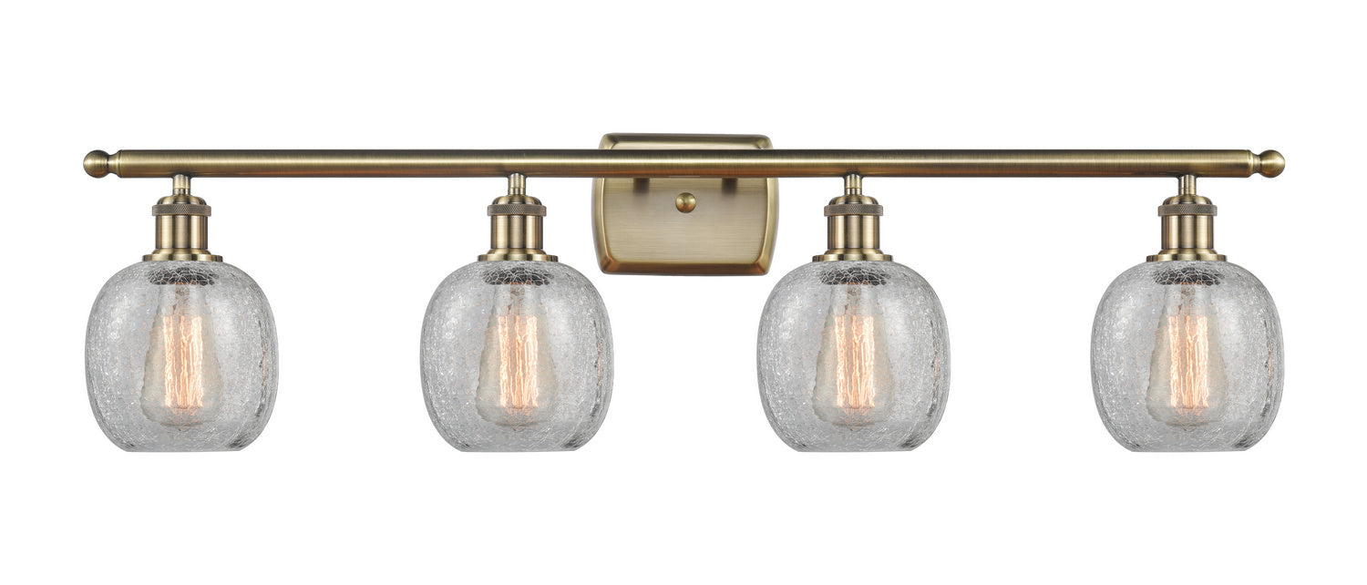 Innovations - 516-4W-AB-G105 - Four Light Bath Vanity - Ballston - Antique Brass