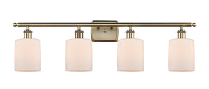 Innovations - 516-4W-AB-G111 - Four Light Bath Vanity - Ballston - Antique Brass