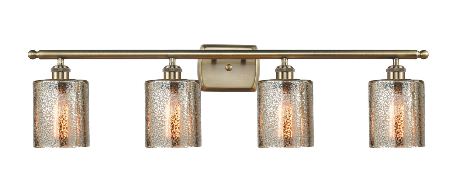 Innovations - 516-4W-AB-G116 - Four Light Bath Vanity - Ballston - Antique Brass