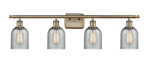 Innovations - 516-4W-AB-G257 - Four Light Bath Vanity - Ballston - Antique Brass