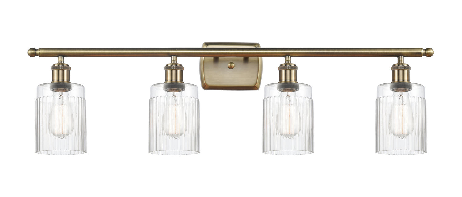 Innovations - 516-4W-AB-G342 - Four Light Bath Vanity - Ballston - Antique Brass