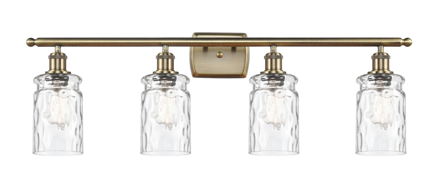 Innovations - 516-4W-AB-G352 - Four Light Bath Vanity - Ballston - Antique Brass