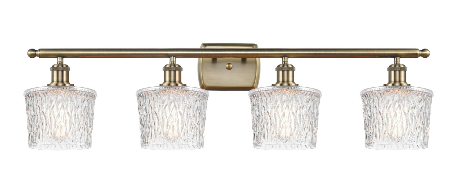 Innovations - 516-4W-AB-G402 - Four Light Bath Vanity - Ballston - Antique Brass