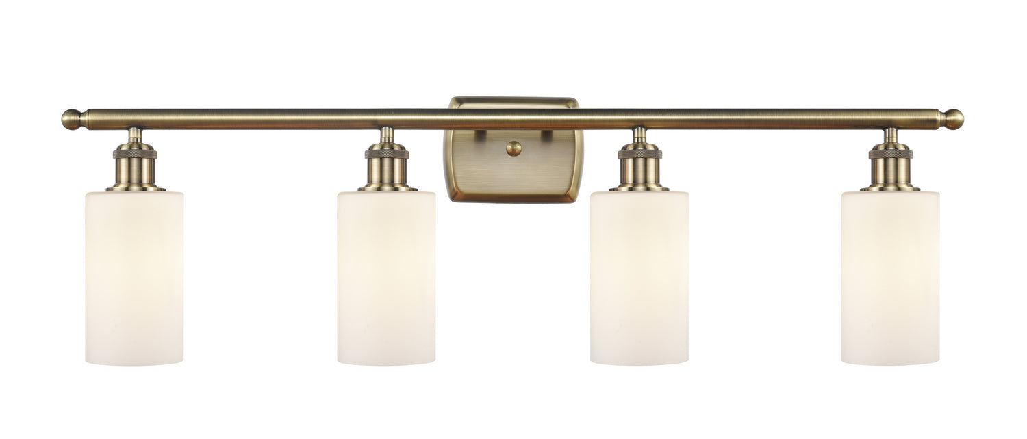 Innovations - 516-4W-AB-G801 - Four Light Bath Vanity - Ballston - Antique Brass