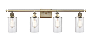 Innovations - 516-4W-AB-G802 - Four Light Bath Vanity - Ballston - Antique Brass