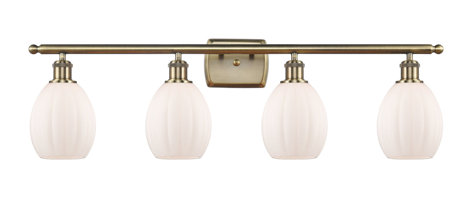 Innovations - 516-4W-AB-G81 - Four Light Bath Vanity - Ballston - Antique Brass