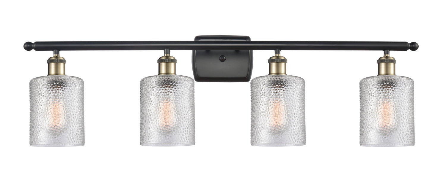 Innovations - 516-4W-BAB-G112 - Four Light Bath Vanity - Ballston - Black Antique Brass