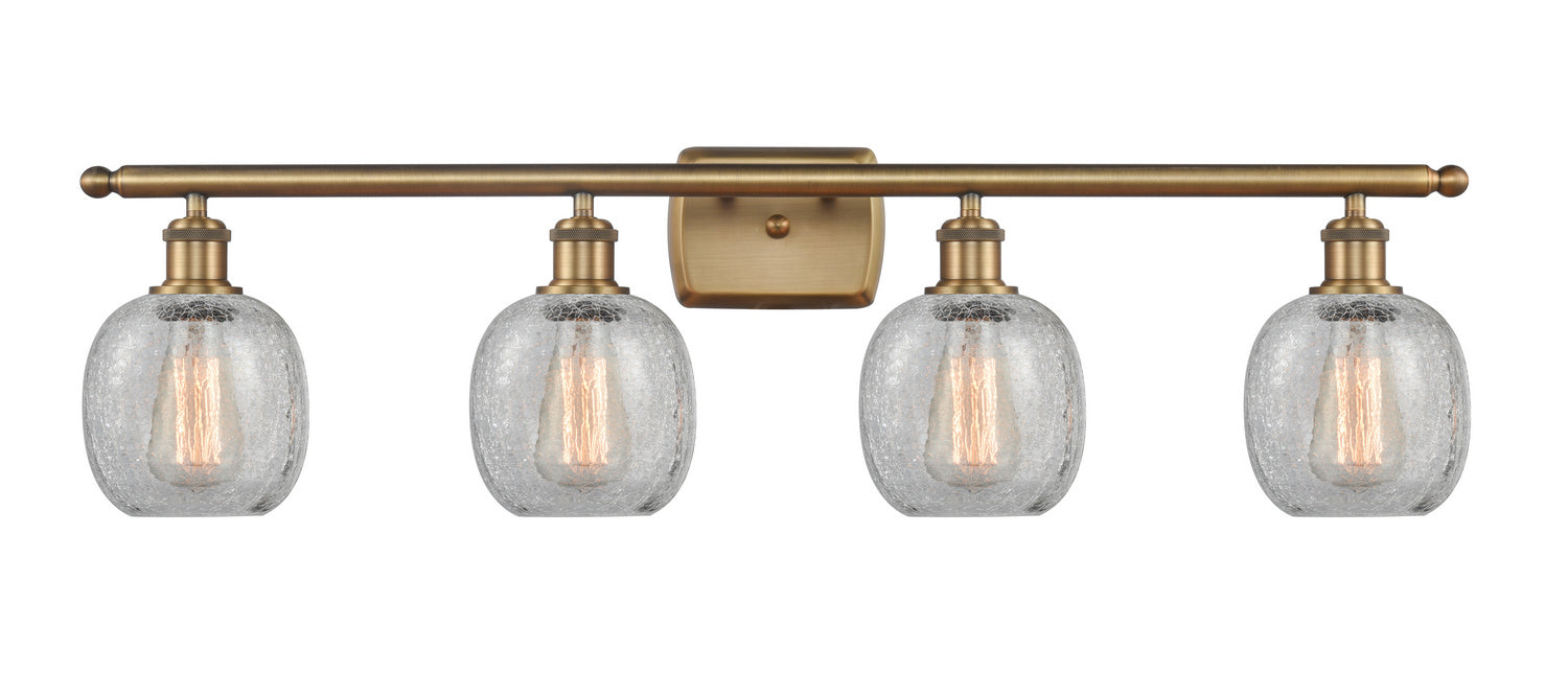 Innovations - 516-4W-BB-G105 - Four Light Bath Vanity - Ballston - Brushed Brass