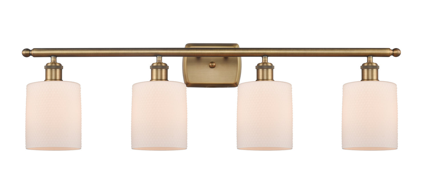 Innovations - 516-4W-BB-G111 - Four Light Bath Vanity - Ballston - Brushed Brass