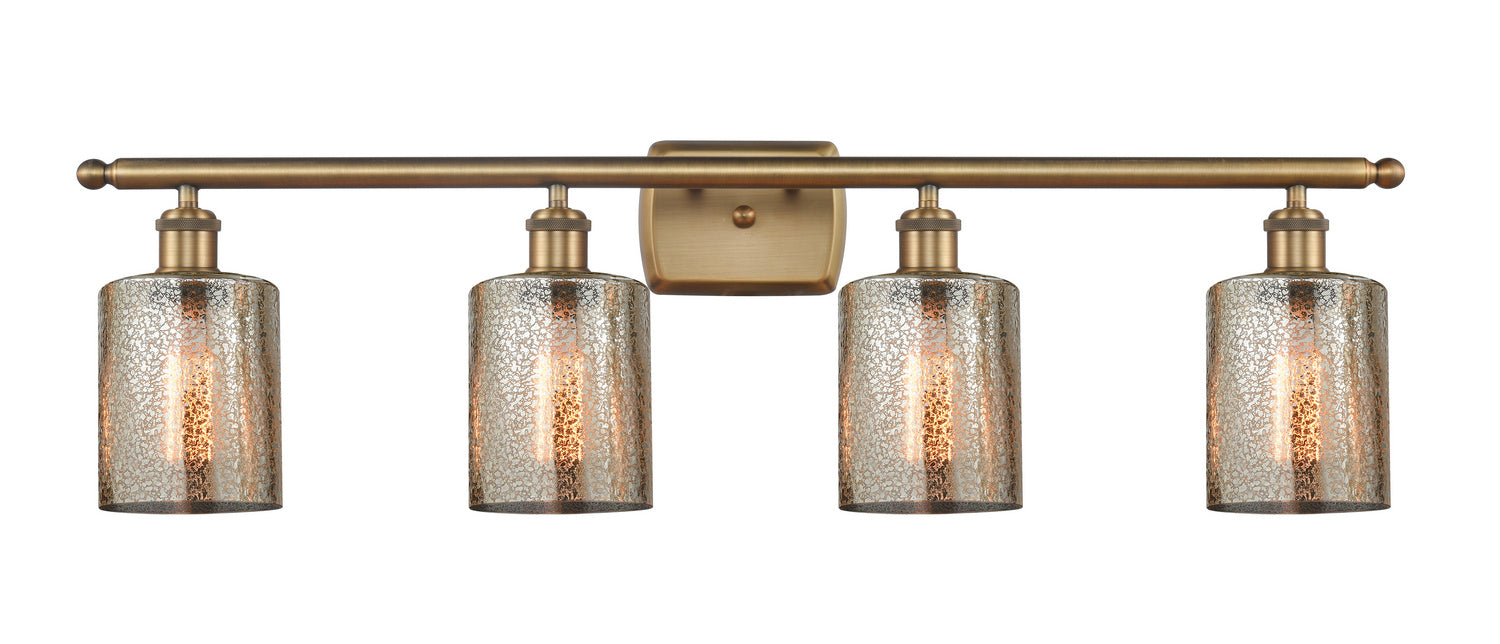 Innovations - 516-4W-BB-G116 - Four Light Bath Vanity - Ballston - Brushed Brass