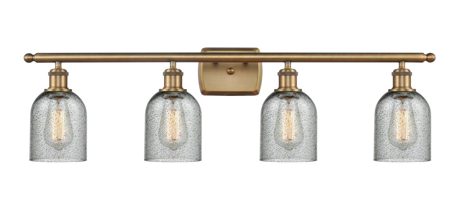 Innovations - 516-4W-BB-G257 - Four Light Bath Vanity - Ballston - Brushed Brass