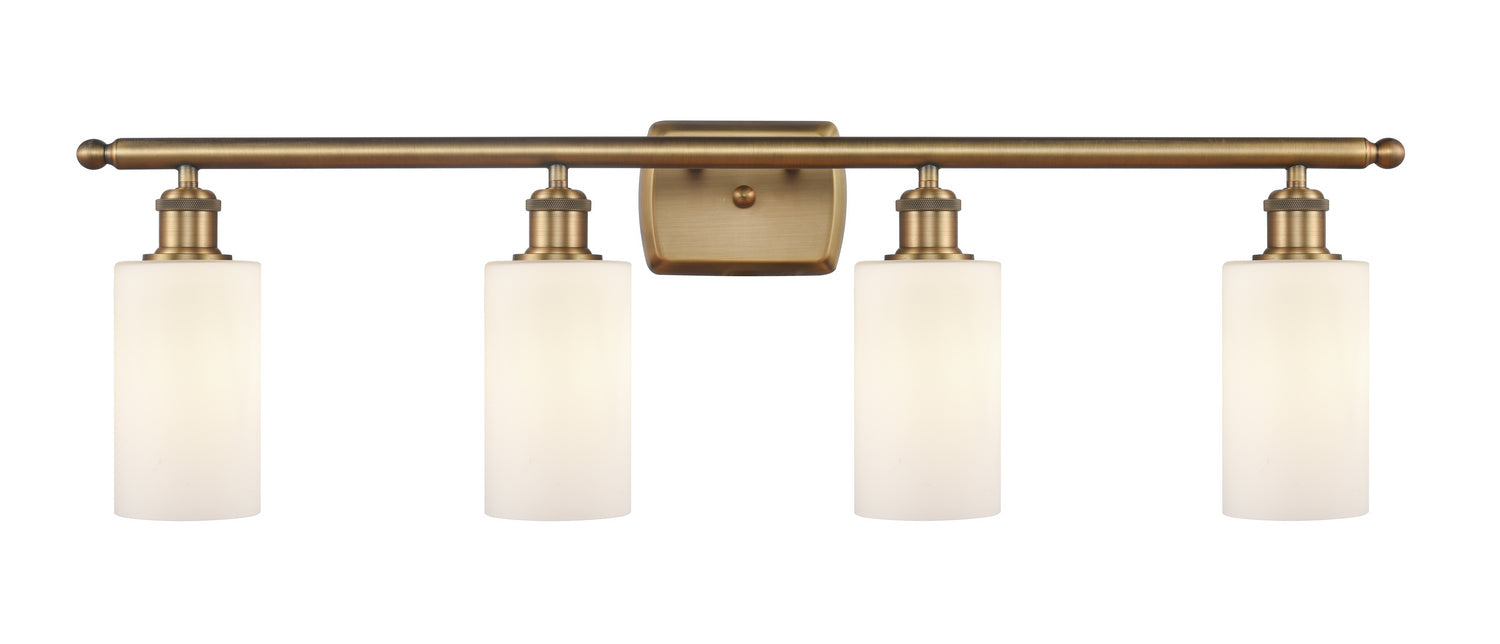 Innovations - 516-4W-BB-G801 - Four Light Bath Vanity - Ballston - Brushed Brass