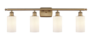 Innovations - 516-4W-BB-G801 - Four Light Bath Vanity - Ballston - Brushed Brass