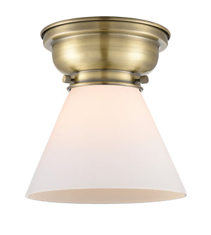 Innovations - 623-1F-AB-G41 - One Light Flush Mount - Franklin Restoration - Antique Brass