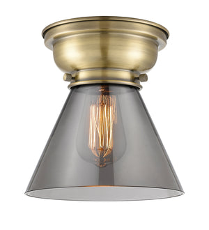 Innovations - 623-1F-AB-G43 - One Light Flush Mount - Franklin Restoration - Antique Brass