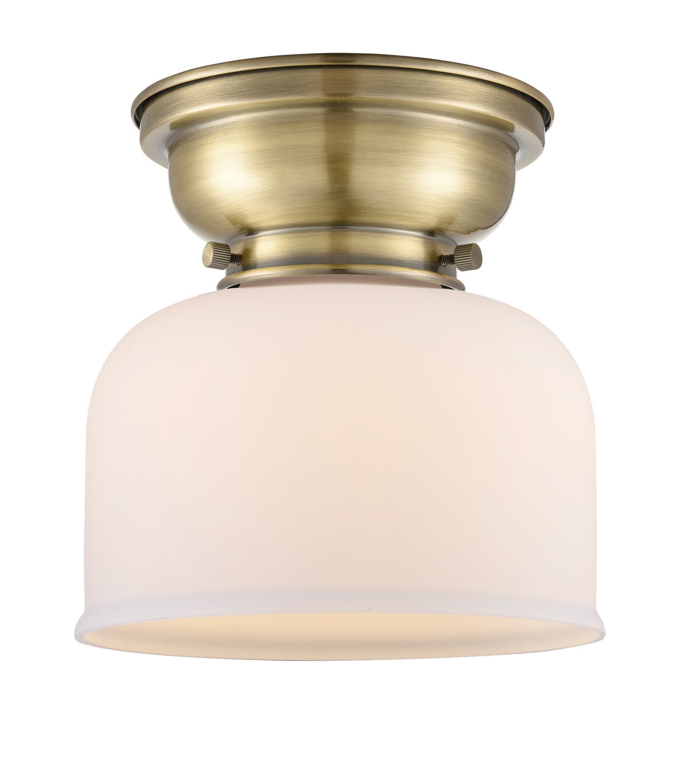 Innovations - 623-1F-AB-G71 - One Light Flush Mount - Franklin Restoration - Antique Brass