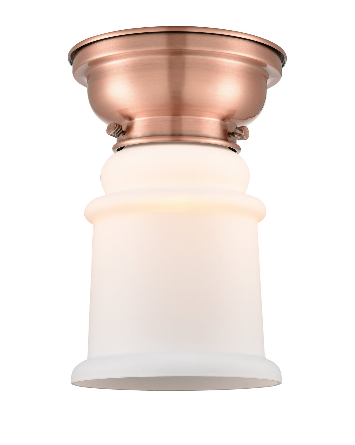 Innovations - 623-1F-AC-G181 - One Light Flush Mount - Franklin Restoration - Antique Copper