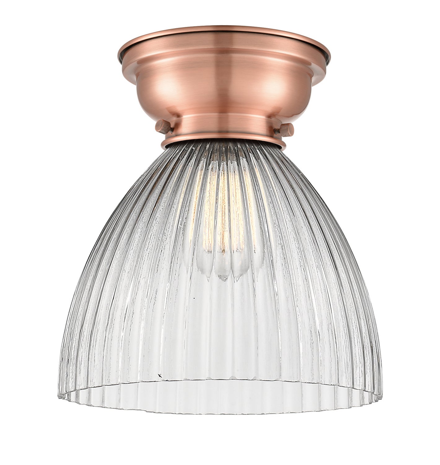 Innovations - 623-1F-AC-G222 - One Light Flush Mount - Franklin Restoration - Antique Copper