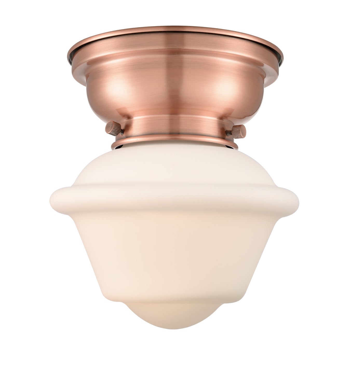 Innovations - 623-1F-AC-G531 - One Light Flush Mount - Franklin Restoration - Antique Copper