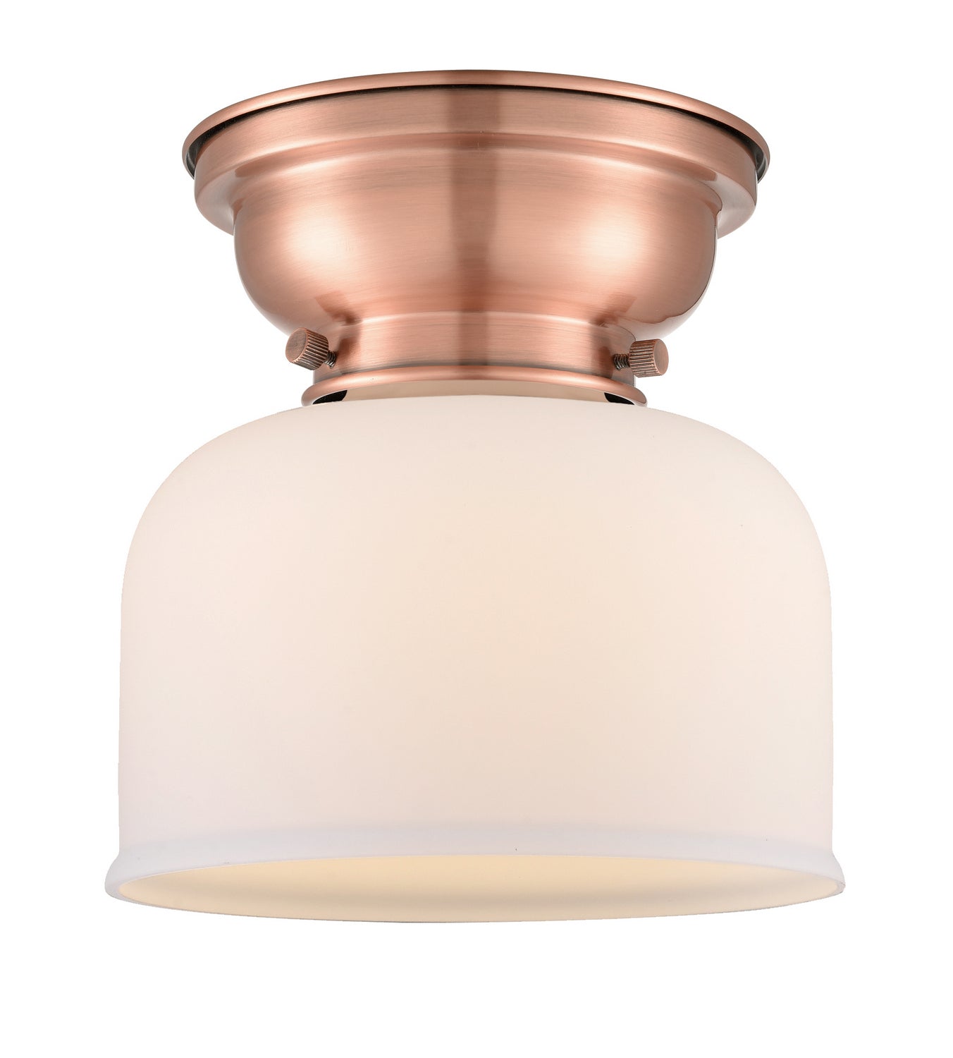 Innovations - 623-1F-AC-G71-LED - LED Flush Mount - Franklin Restoration - Antique Copper