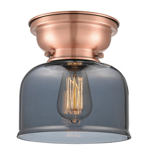 Innovations - 623-1F-AC-G73 - One Light Flush Mount - Franklin Restoration - Antique Copper