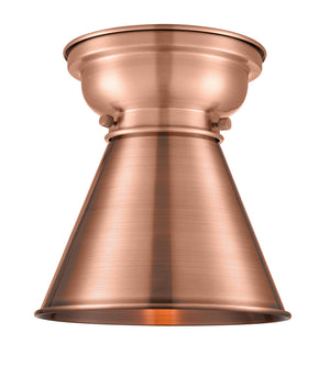 Innovations - 623-1F-AC-M13-AC - One Light Flush Mount - Franklin Restoration - Antique Copper