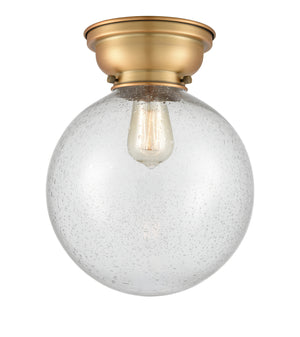 Innovations - 623-1F-BB-G204-10 - One Light Flush Mount - Franklin Restoration - Brushed Brass