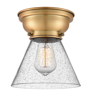 Innovations - 623-1F-BB-G44 - One Light Flush Mount - Franklin Restoration - Brushed Brass