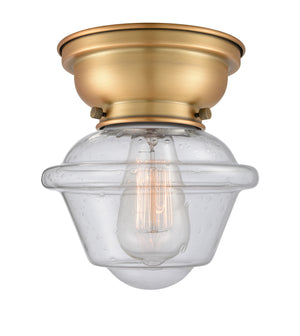 Innovations - 623-1F-BB-G534 - One Light Flush Mount - Franklin Restoration - Brushed Brass